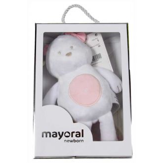 Mayoral toy rattle, baby rose