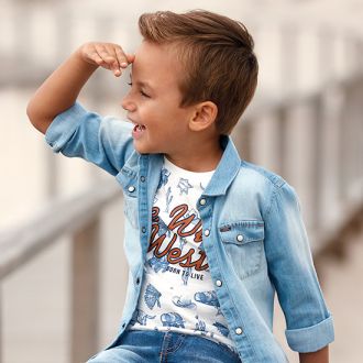 Mayoral Wild West -t-shirt