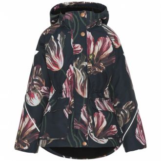 Molo Cathy padded winter jacket, tulips