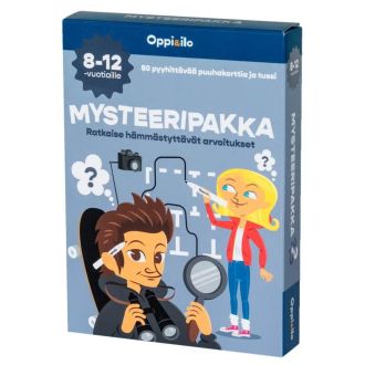 Oppi&ilo Mysteeripakka -puuhakortit