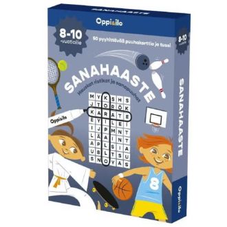 Oppi&ilo Sanahaaste puuhakortit