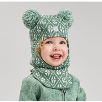 Reima Kuuraan balaclava, green clay