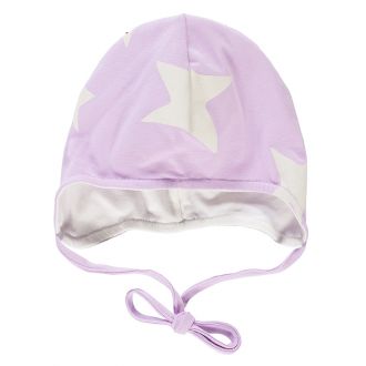 T2H beanie with stars, orchid