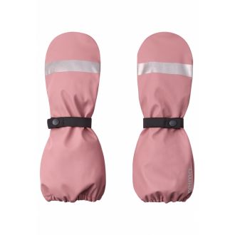 Reima Kura unlined rain mittens, rose blush
