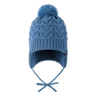 Reima Paljakka wool hat, blue ocean