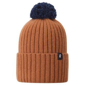Reima Topsu beanie, cinnamon brown