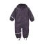 Celavi fleece-vuorillinen sadehaalari, AOP plum perfect