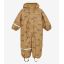 CeLaVi - Rainwear Suit - AOP, w. fleece, apple cinnamon