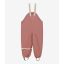 CeLaVi rubber pants with fleece lining, brick dust