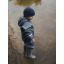 CeLaVi regn overall med fleece, stormy weather