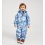 Reima Moomin Rapakko lätt vadderad regn overall, airy blue