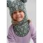 Reima Kuuraan balaclava, grey pink
