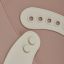 Celavi silicone bibs 2-pack, perfectly pale