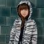 Molo Hillary softshell jacket, tiger white