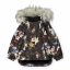Molo Hopla Fur toppatakki, paisley flowers