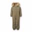 Molo Polaris Fur toppahaalari, bark green