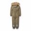 Molo Polaris Fur toppahaalari, bark green