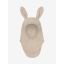 Huttelihut wool fleece balaclava, sand melange