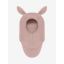 Huttelihut wool fleece balaclava, mahogany rose