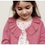 Creamie cardigan, chateau rose
