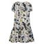 Creamie floral dress, cloud