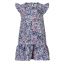 Creamie floral dress for little ones, cloud