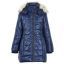 Creamie quiltad jacka, navy