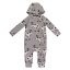 Cow grey overall