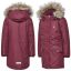 hummel Agnes winter jacket, rumba red