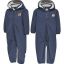 hummel Maroon softshell overall, black iris