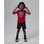 JORDAN MUSCLE SHORT 2PC SET, black