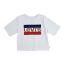 Levi´s SS high rise tee, vit