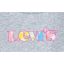 Graphic crew sweatshirt, gray heather