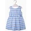 Mayoral striped linen dress