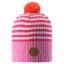 Reima Tokko cotton beanie, candy pink
