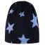 T2H star patterned beanie, della robbia blue
