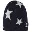T2H star patterned beanie, total eclipse