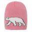T2H winter beanie, wild rose