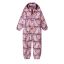 Reima Moomin Rapakko lätt vadderad regn overall, pale rose