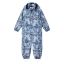 Reima Moomin Rapakko lätt vadderad regn overall, airy blue