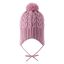 Reima Paljakka wool hat, grey pink