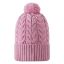 Reima Routii wool beanie, grey pink