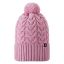 Reima Routii wool beanie, grey pink