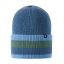 Reima Hiippa reflective beanie, blue ocean