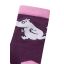 Reima Moomin Randig ull-sockor, deep purple